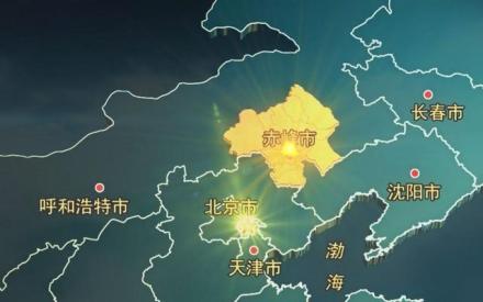 赤峰地理位置