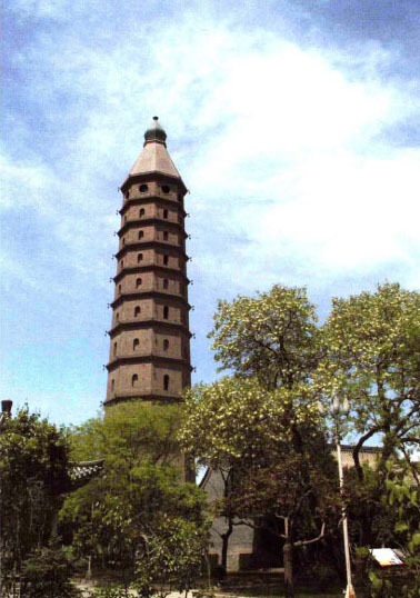 朱栴曾经“命修之”的今银川市承天寺塔