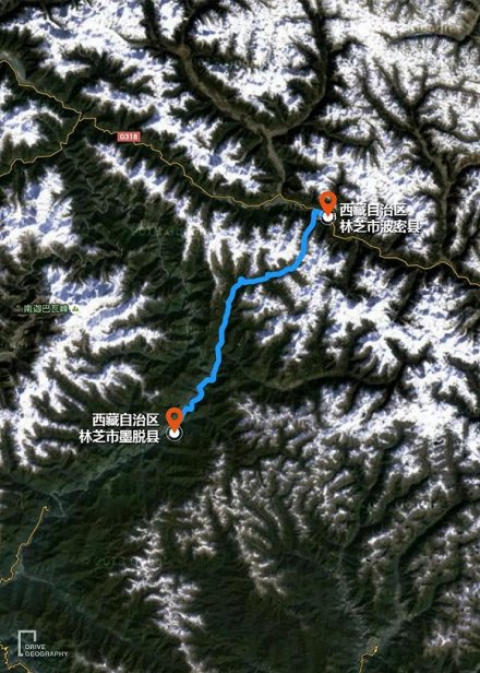 大峡谷主要带的地形