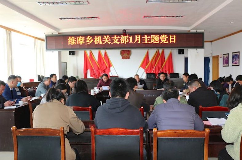 维摩彝族乡机关支部主题党日 