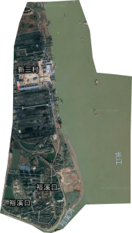 裕溪口街道卫星地图