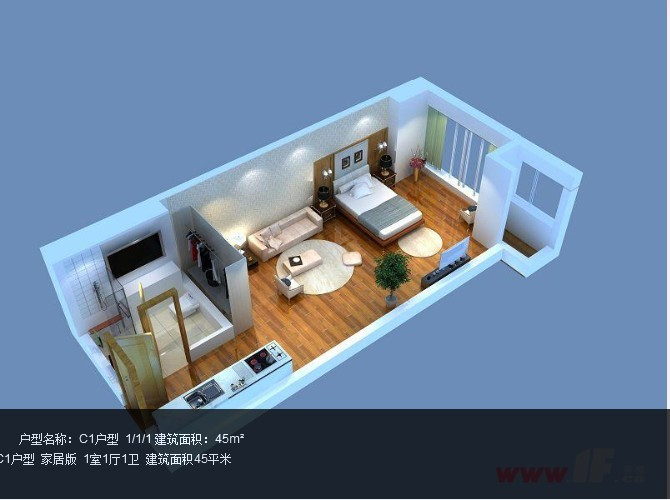 徐州万达广场户型图B