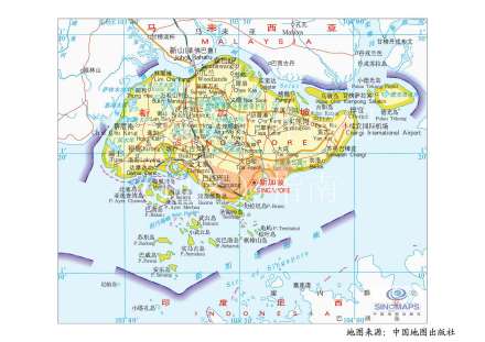 新加坡地图