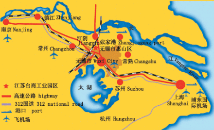 惠山区地理位置