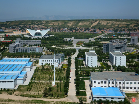 宁夏师范大学新校区校园掠影
