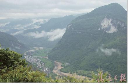 阳山县大山深处