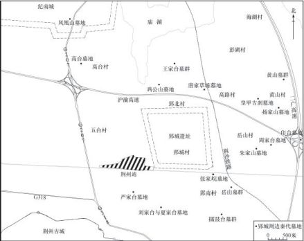 郢城遗址位置图