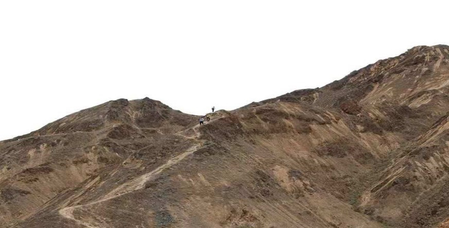 合黎山东端正北山小口子一段