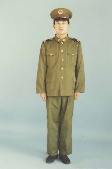 87式陆军士兵冬常服