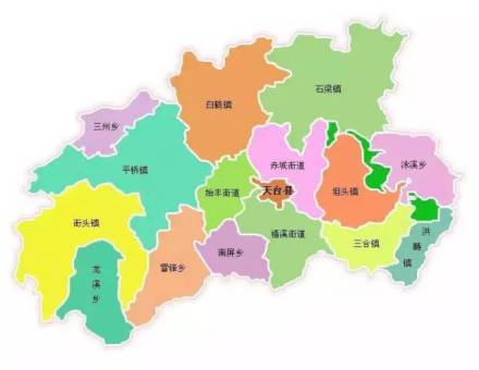 天台县地图