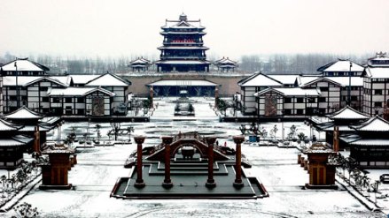 彭祖楼初雪