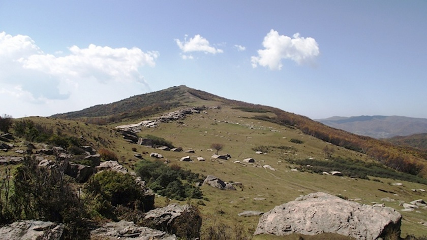 上顶山主峰地带