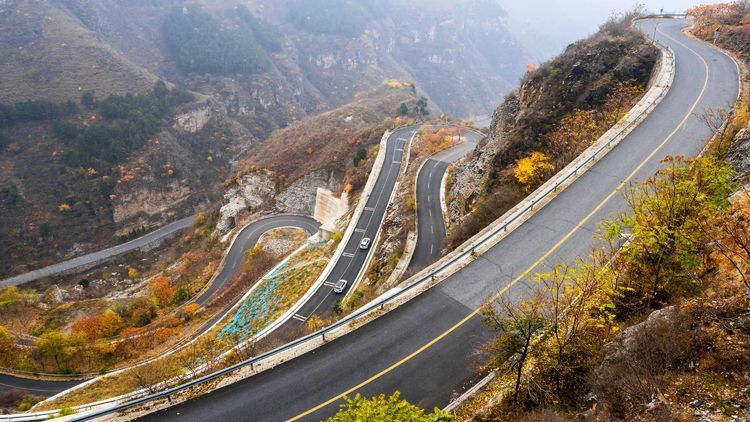 十渡镇公路