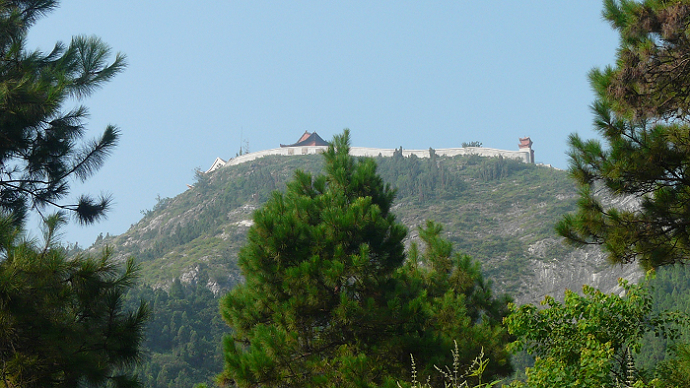 白兆山山峰远眺