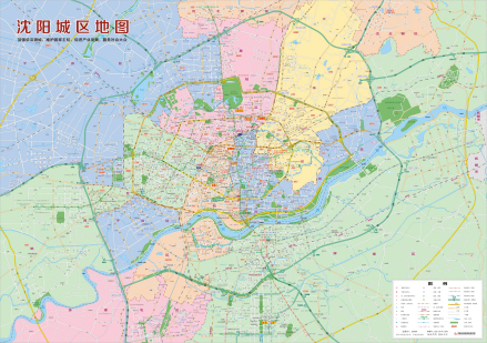 沈阳城区地图