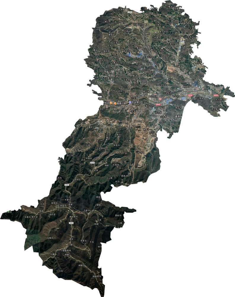 小关镇卫星地图