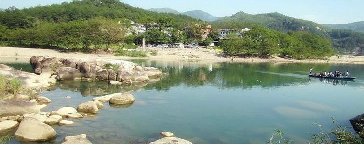 楠溪江岩头镇段