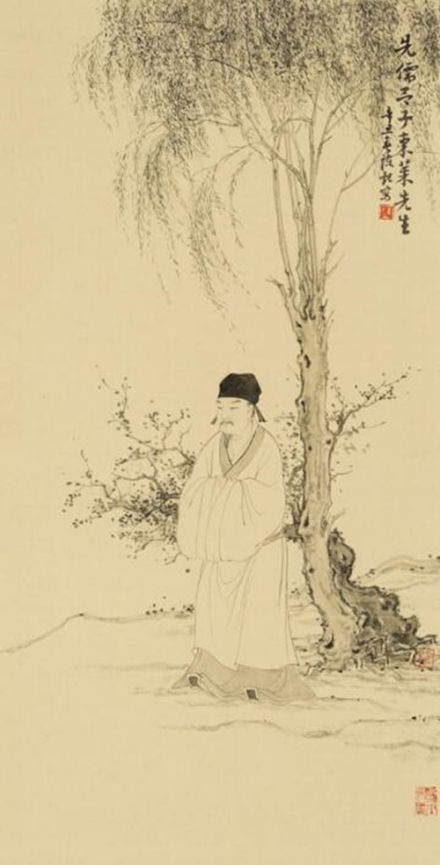 吕祖谦画像 