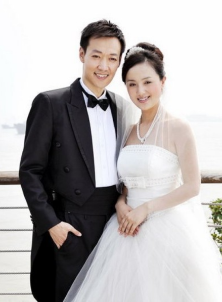 辛柏青与妻子朱媛媛