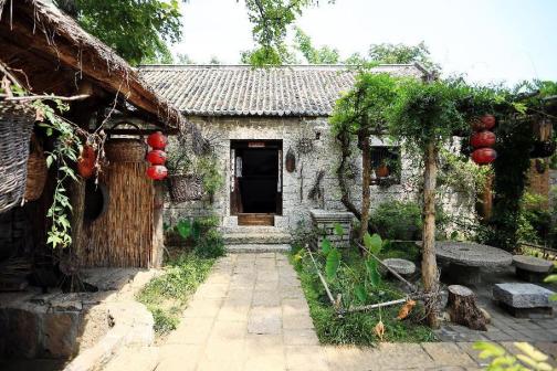 上九山古村风光