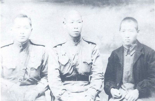 1945年9月，88旅的王钧，张光迪，顾旭东