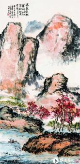 霜林叶爛红