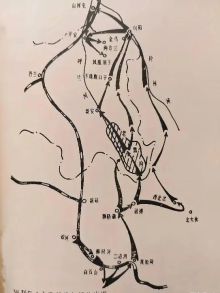 老黑沟惨案路径
