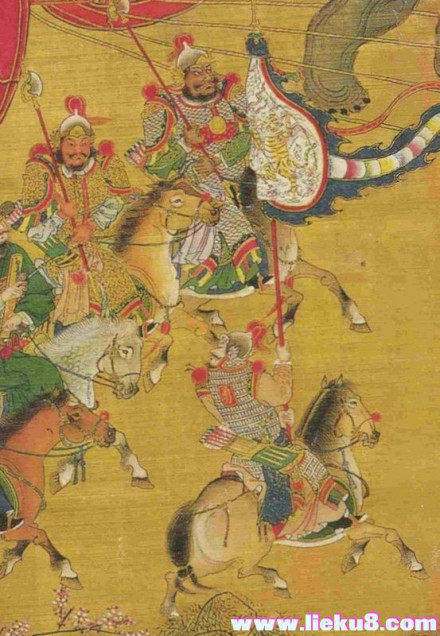 明朝宫廷画像中的明军