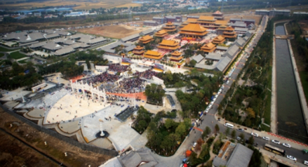 长春万寿寺鸟瞰图