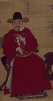 弘治十二年（1499年）《竹园寿集图卷》中的周经