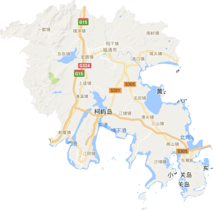 福清市电子地图