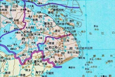 明苏州府地图