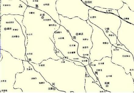 惠济河流域图 