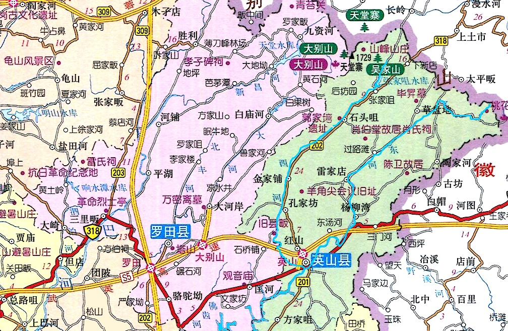 浠河干流