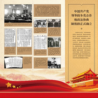 中国民主党派历史陈列馆专题陈列图