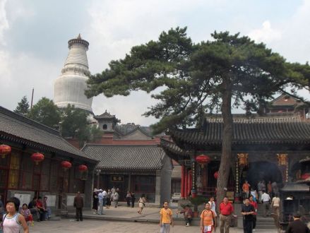 五台山寺院内部