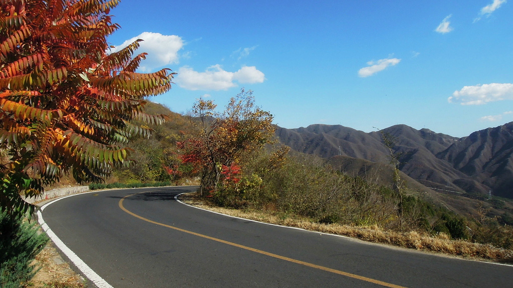 妙峰山镇乡村公路