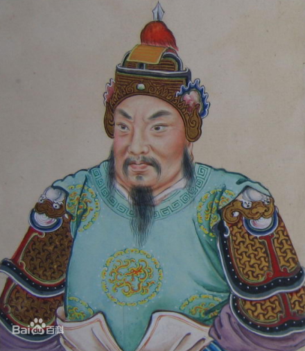 平蛮将军俞大猷画像，明代军事家