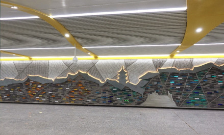 古韵悠悠 - 5号线新市桥站艺术墙
