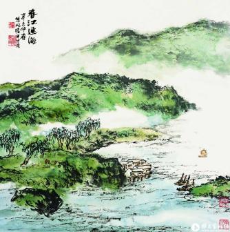 春江连海