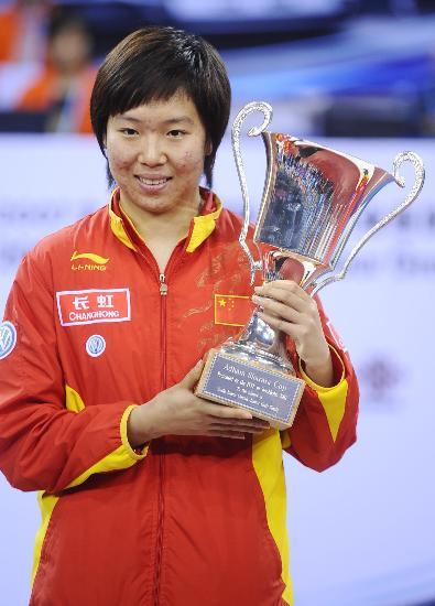 李晓霞获2007乒联总决赛冠军