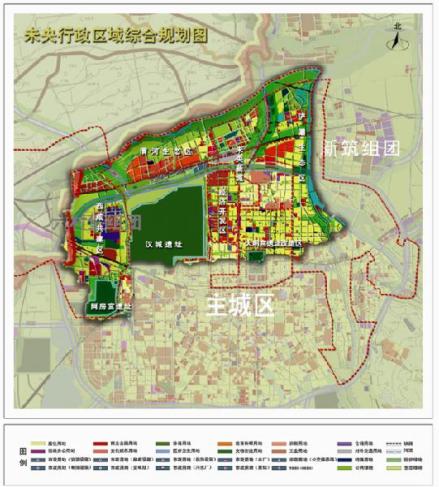 未央行政区域综合规划图