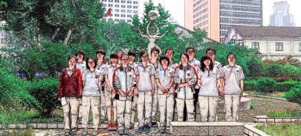 南京九中社团负责人合照(2012)