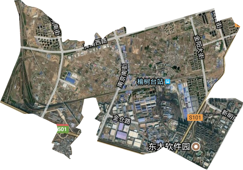 浑河站东街道卫星地图 浑河站东街道卫星地图