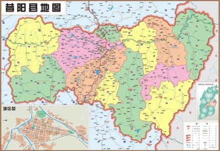  昔阳县地图