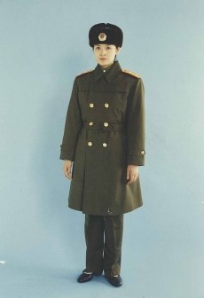 87式陆军女校官大衣