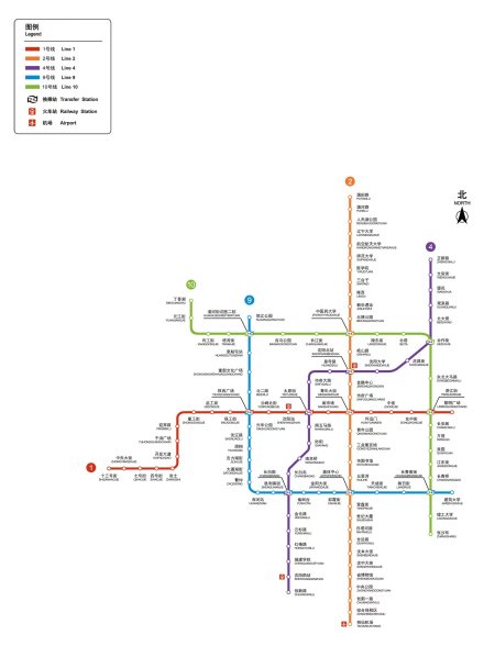 沈阳地铁线网图