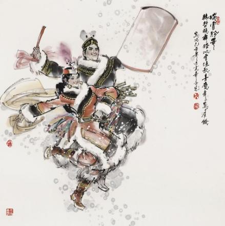 《赫哲族风采》 陈玉先