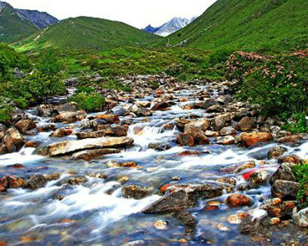 洛扎县山水