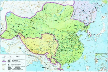唐朝势力范围
